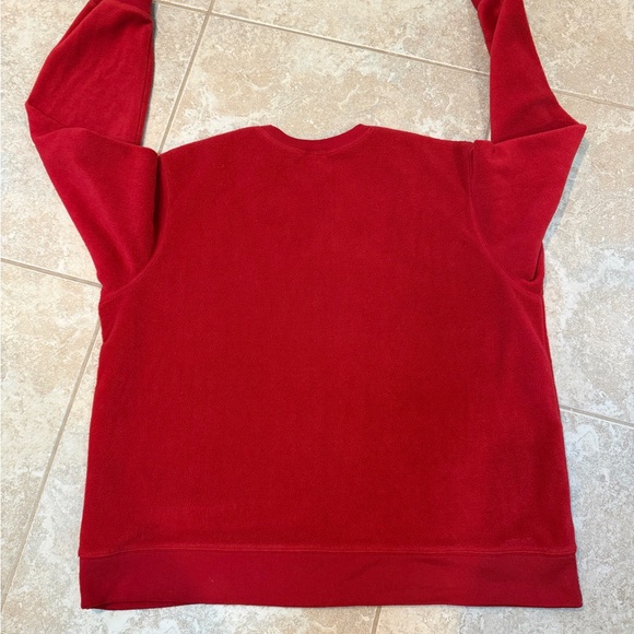 Vintage 1990’s Disney Store Mickey Mouse Red Sweatshirt/Fleece - Picture 7 of 7